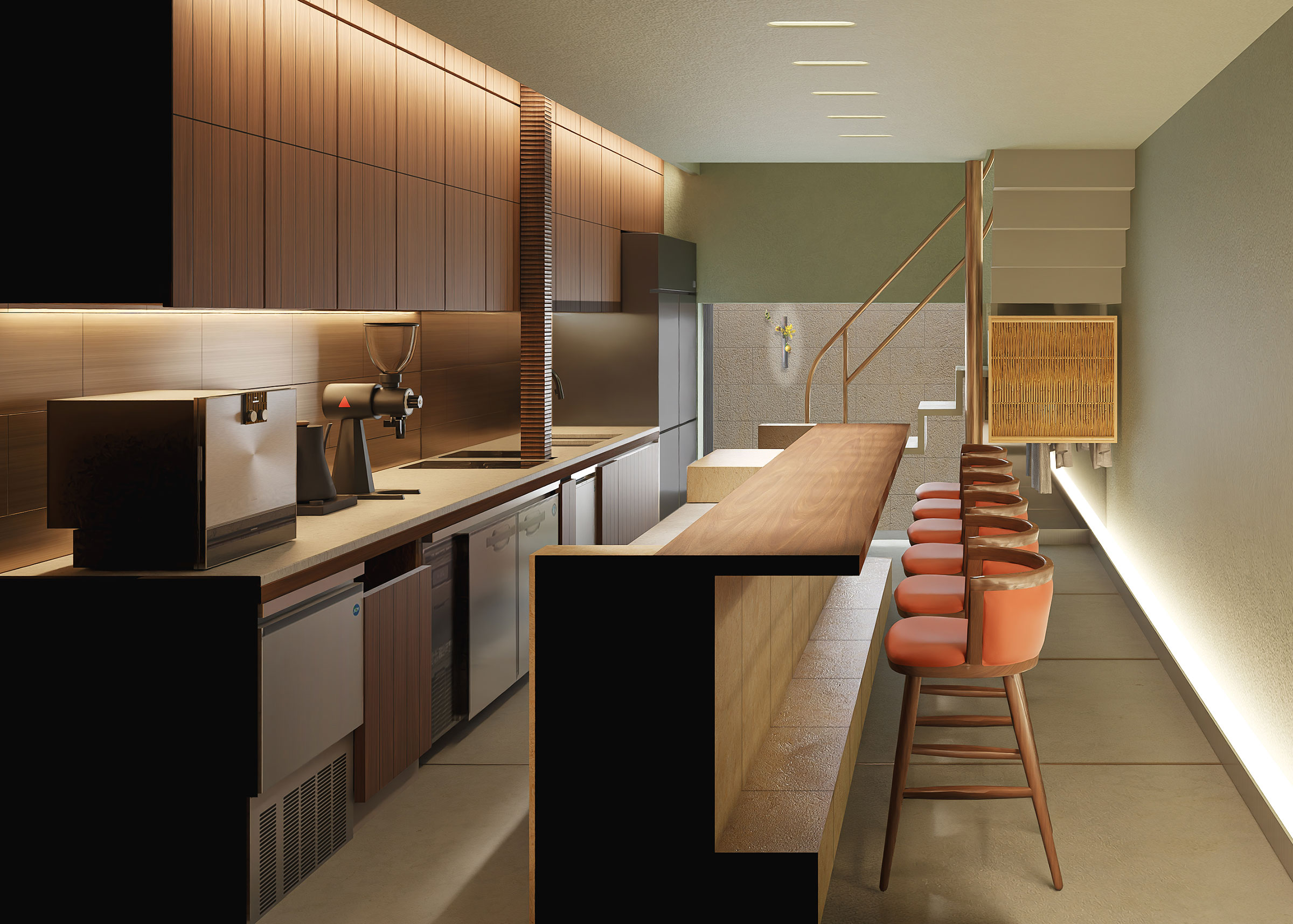 西花見小路店カフェスペースイメージ